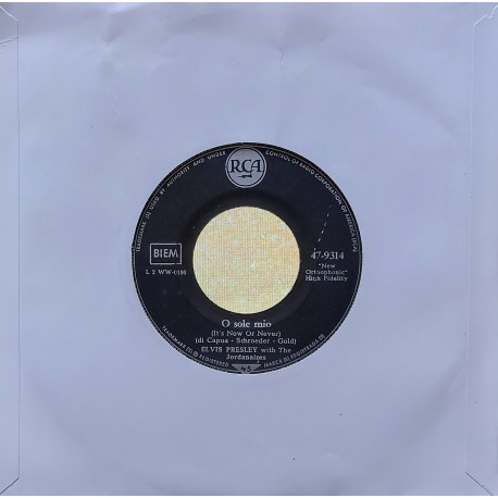 ELVIS PRESLEY O SOLE MIO (IT'S NOW OR NEVER) ~ MAKE ME KNOW IT