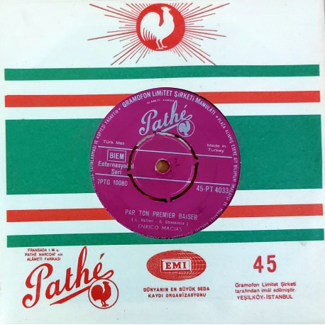 ENRICO MACIAS ADIEU MON PAYS ~ PAR TON PREMIER BAISER