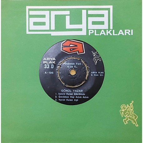 GÖNÜL YAZAR MİNİ LONG PLAY 33 Devir