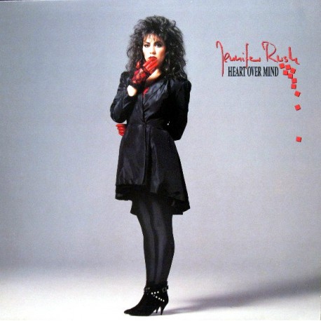 JENNIFER RUSH HEART OVER MIND 1987 LP.