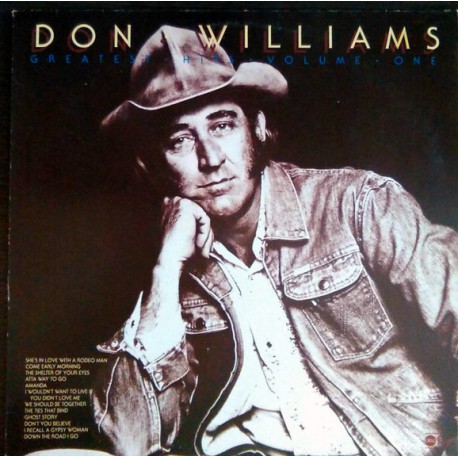 DON WILLIAMS GREATEST HITS VOLUME ONE 1975 LP.