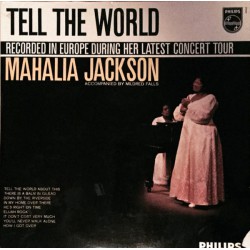 MAHALIA JACKSON TELL THE WORLD 1962 LP.