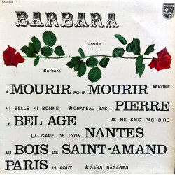 BARBARA ~ BARBARA CHANTE BARBARA LP.