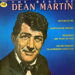 DEAN MARTIN THE BEST OF DEAN MARTIN 1980 LP.