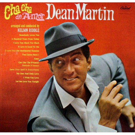 DEAN MARTIN CHA CHA DE AMOR 1984 LP.