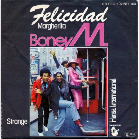 BONEY M FELICIDAD (MARGHERITA) ~ STRANGE