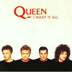 QUEEN I WANT IT ALL  HANG ON IN THERE