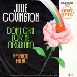 JULIE COVINGTON DON'T CRY FOR ME ARGENTINA ~ RAINBOW HIGH
