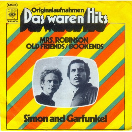 SIMON AND GARFUNKEL MRS. ROBINSON ~ OLD FRIENDS / BOOKENDS