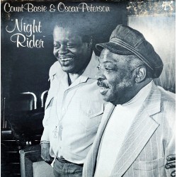 COUNT BASIE AND OSCAR PETERSON NIGHT RIDER LP.