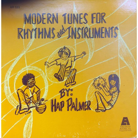 HAP PALMER MODERN TUNES FOR RHYTHMS AND INSTRUMENTS 1969 LP.