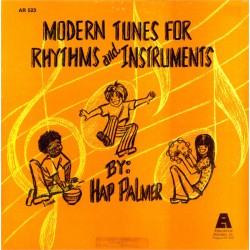 HAP PALMER MODERN TUNES FOR RHYTHMS AND INSTRUMENTS 1969 LP.