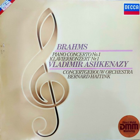 BRAHMS VLADIMIR ASHKENAZY  Concertgebouw Orchestra, Bernard Haıtink – Klavıerkonzert Nr. 1
