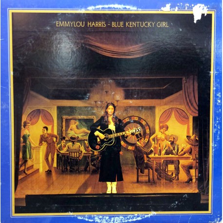 EMMYLOU HARRIS BLUE KENTUCKY GIRL 1979 LP.