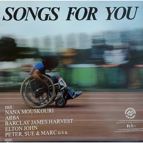 SONGS FOR YOU 1982 LP.