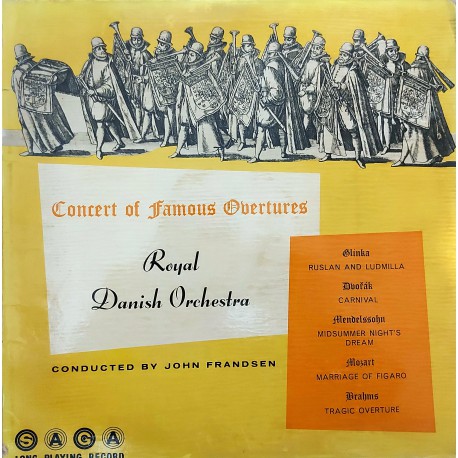 John Frandsen, Royal Danısh Orchestra – Concert Of Famous Overtures