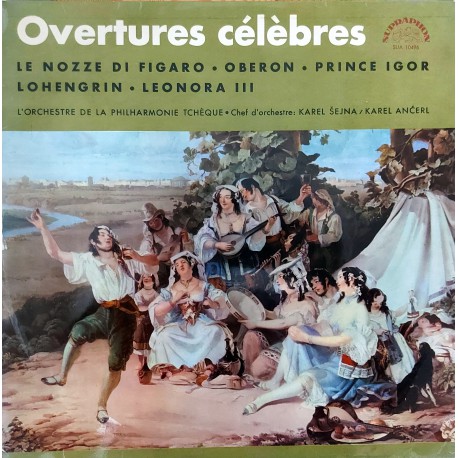Czech Phılharmonıc Orchestra - Karel Šejna, Karel Ančerl – Famous Operatıc Overtures