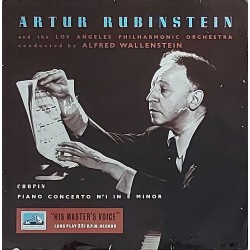 Chopın, Rubınsteın, Los Angeles Phılharmonıc Orchestra, Alfred Wallensteın – Concerto No.1 In E Mınor Op.11