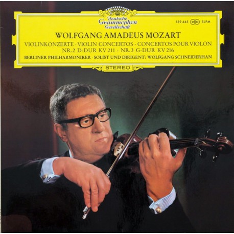 MOZART, Berlıner Phılharmonıker ∙ Wolfgang Schneıderhan – Vıolınkonzerte Nr. 2 D-Dur KV 211 / Nr. 3 G-Dur KV 216