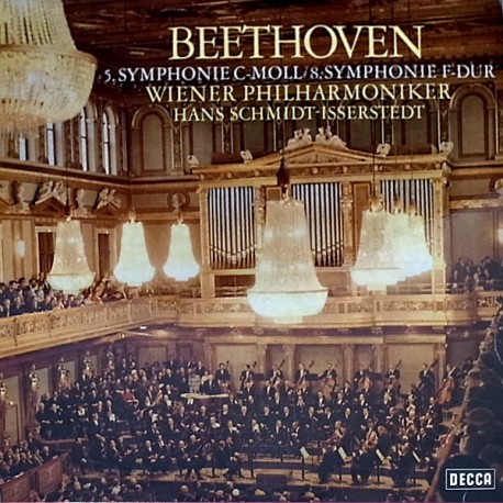 BEETHOVEN, WIENER PHILHARMONIKER, HANS SCHMIDT-ISSERSTEDT – SYMPHONIEN NR.5 AND 8